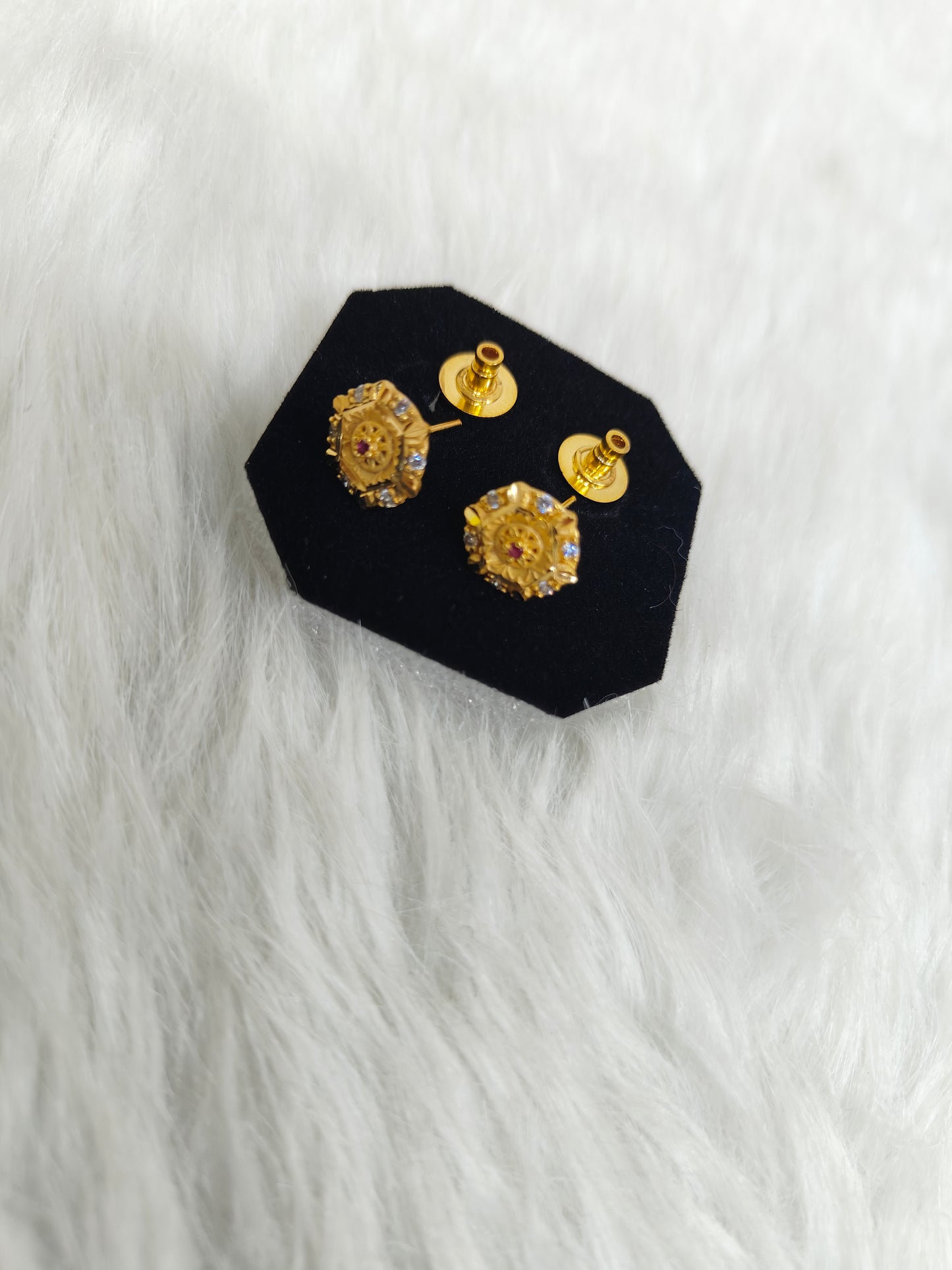 Khushi Golden Earrings