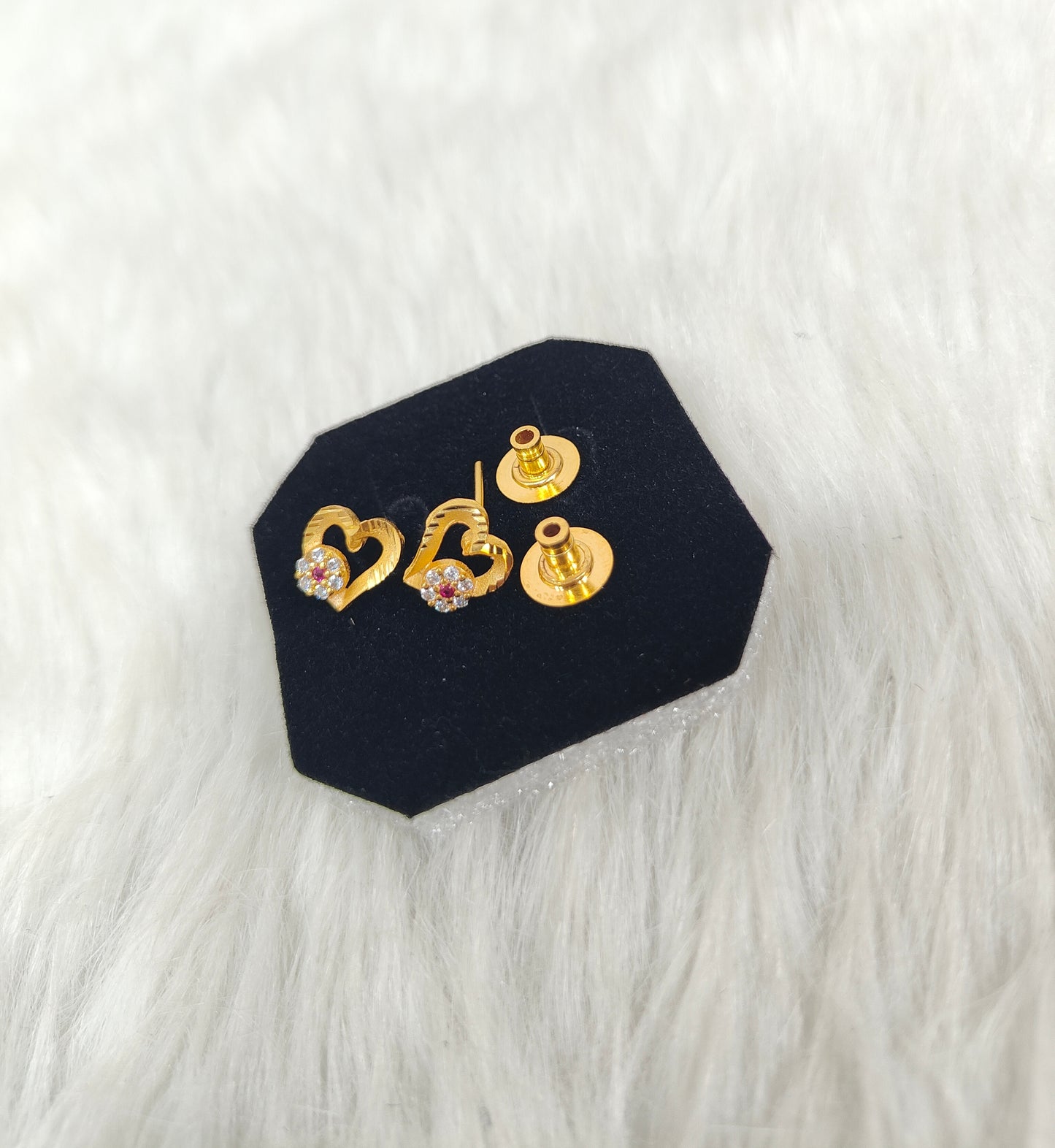 Chanchal Golden Earrings