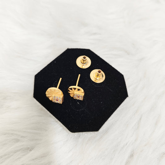 Aditi Golden Earrings