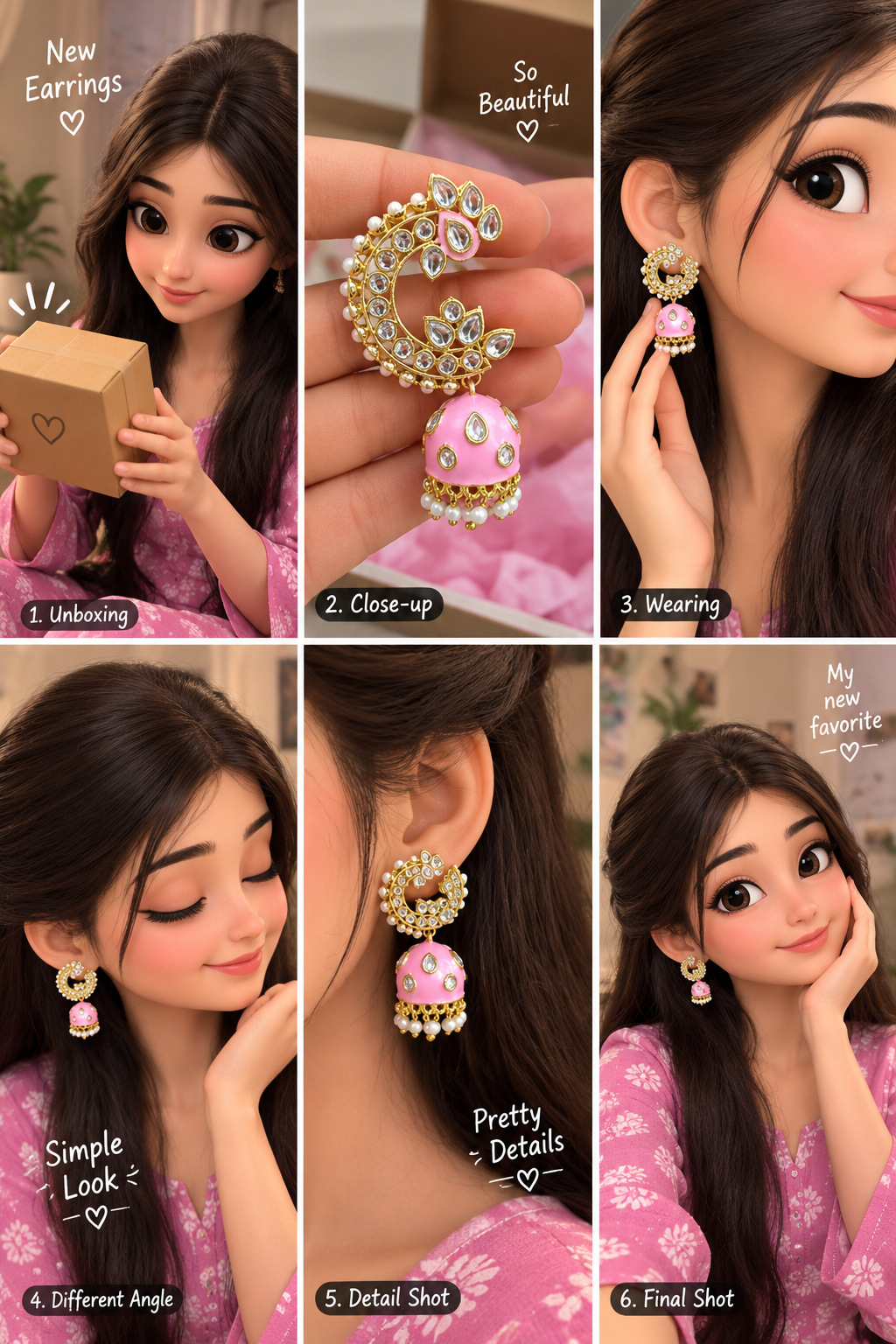 Ananya kashmiri earring