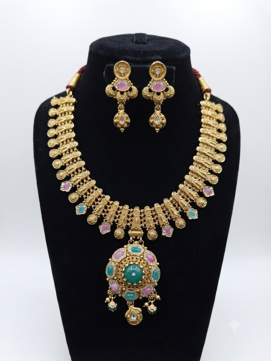 Lavanya  high gold set