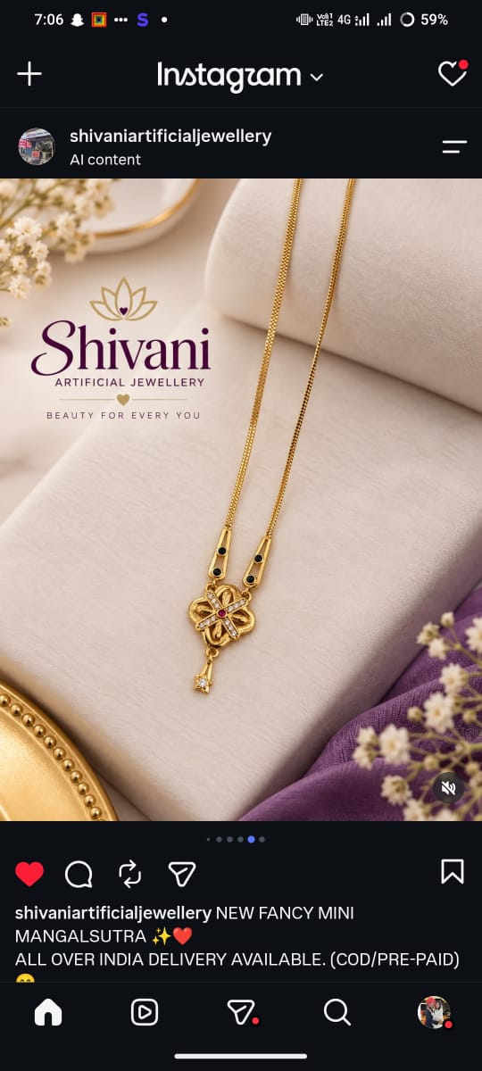 Arpita mangalsutra