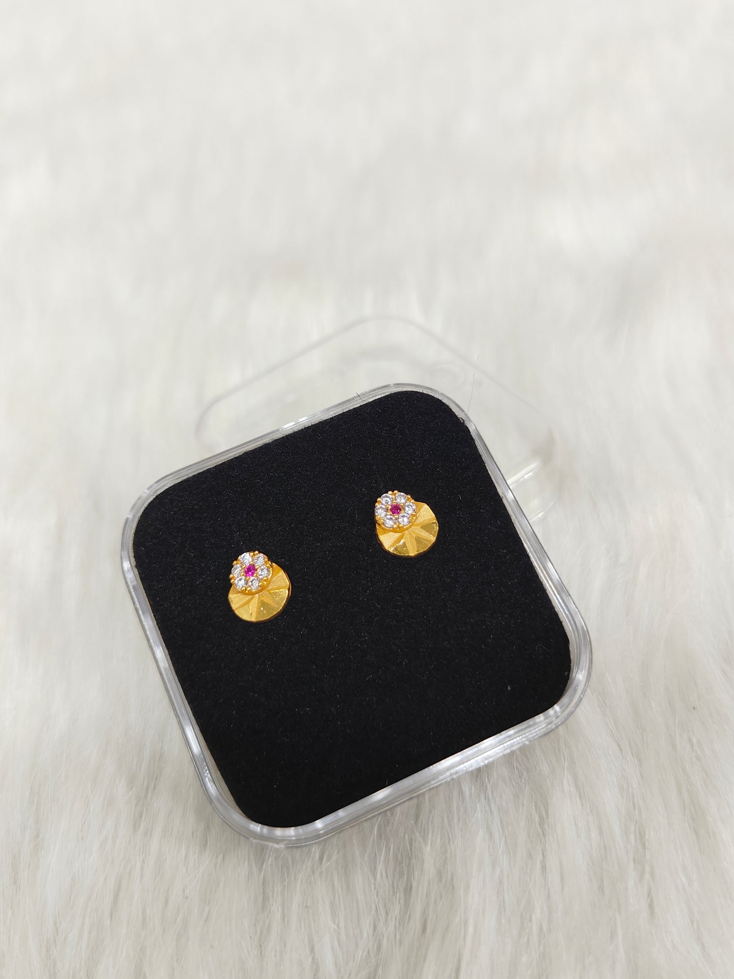 Priya Golden Earrings