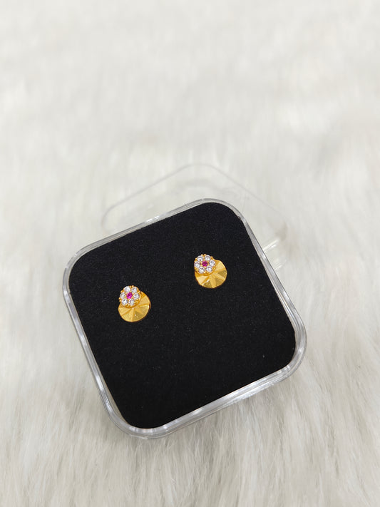 Priya Golden Earrings