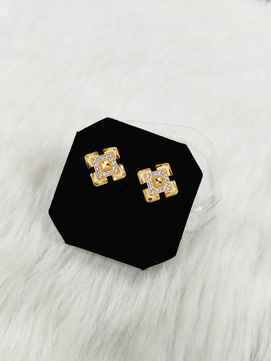 Maya Golden Earrings