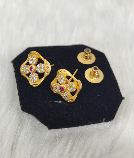 Divya Golden Earrings