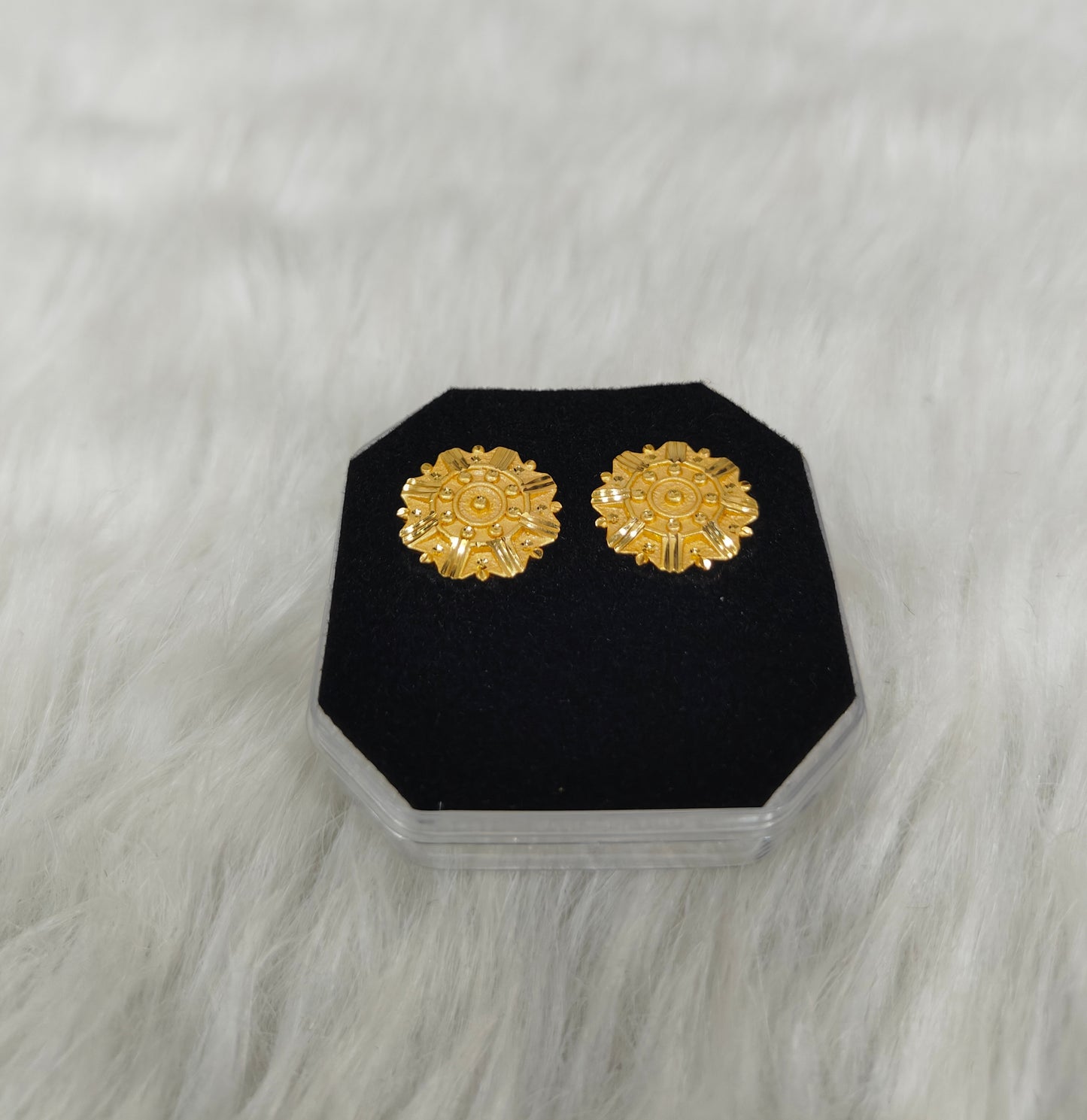 Diya Golden Earrings
