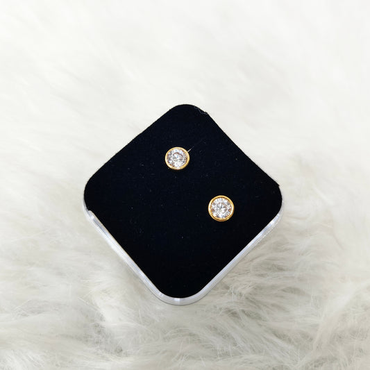 Mahira Golden Earrings