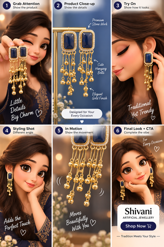 Pihu kashmiri earring