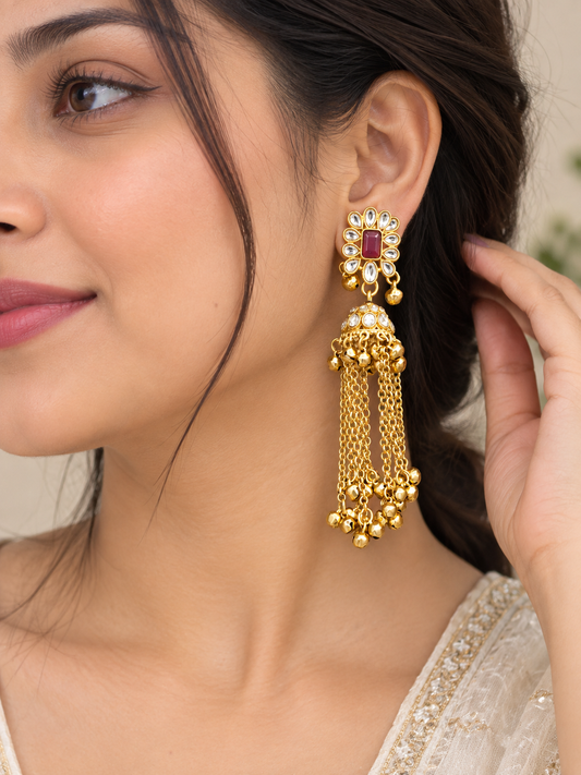 Advika kashmiri earring