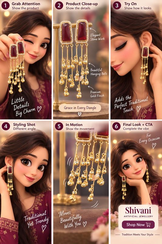 Nikita kashmiri earring